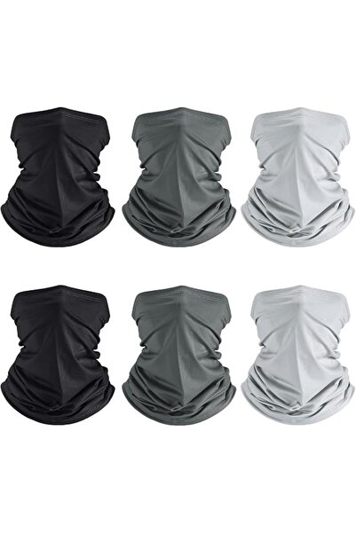 STARSTAR 6-Piece Summer UV Protection Cooling Neck Wardrobe and Face Mask, Sc...
