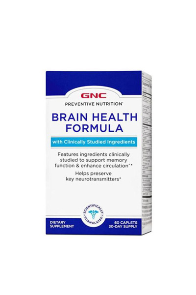 GNC Formula pentru Sanatatea Sistemului Nervos - Preventive Nutrition Brain H...