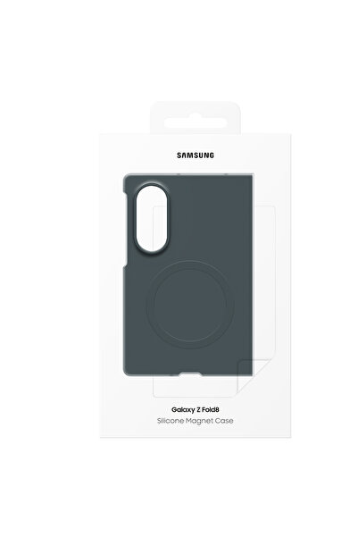 Samsung Galaxy Z Fold8 - Capac protectie spate Silicone Magnet Case, Graphite