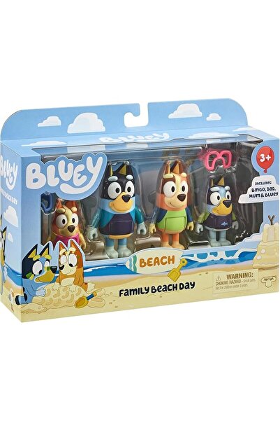 Moose Toys BLUEY BEACH 4PK