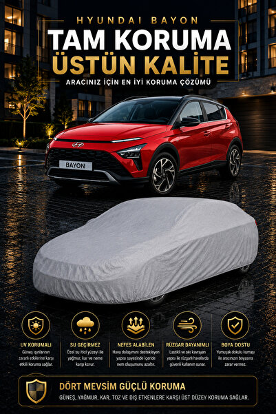 PJ & Me غطاء حماية السيارة من ماركة Premium Auto المتوافق مع هيونداي بايون 20...