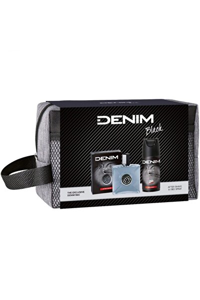 Generic Brand Caseta Cadou, Denim, Deo150, Aftershave 100, Geantă Neagră