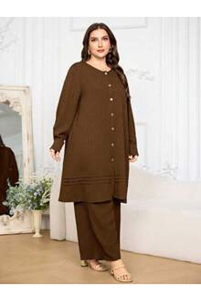 OEM Al Najma Plus Size Femei Casual Lejer Stil Arab Set Toamnă Pânză Pentru F...