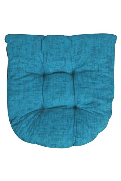 BAMI NETWORK Perna de Podea Potcoava Petrol Bumbac 45x50cm Relaxare