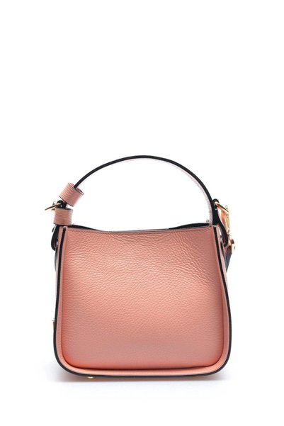 SimpleFind Carla Ferreri Leather bag -Chantal-Pink, Genuine Leather handbag, ...
