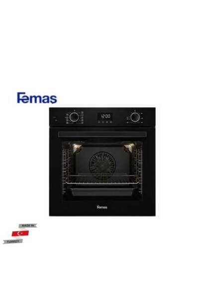 Femaş Femas Built-in Electric Oven 60x60 cm – 10 Digital Functions – Black – ...