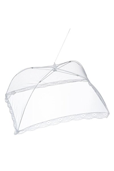 BAMI NETWORK Plasa de Protectie Pliabila Alba pentru Alimente 60x40cm