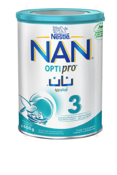 Nestle نان أوبتيبرو 3 من 1 إلى 3 سنوات، تركيبة لنمو الأطفال تعتمد على حليب ال...