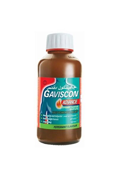 Gaviscon محلول لعلاج الحموضة - بنكهة النعناع - 300 مل