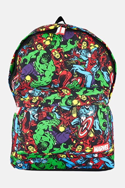 Marvel Kids Boy Graphic Print Backpack, Multicolor
