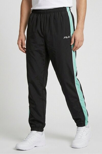 FILA Men Sportswear Fit Training Track Pants, Black