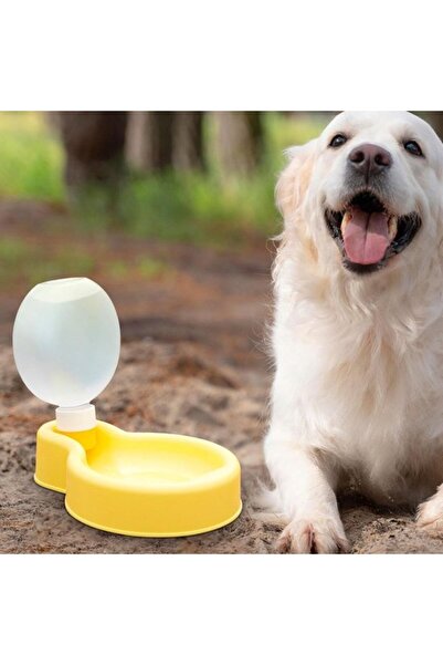 STARSTAR Dog Water Bottle 350 ml Portable Drinking with Bowl Leakproof Foldab...