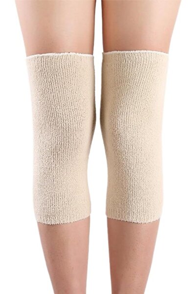 STARSTAR Volleyball knee pads, a pair of beige elastic knee pads, 28 x 12 cm,...