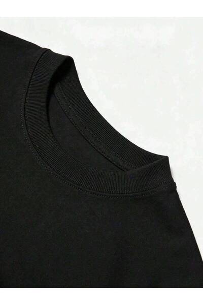 KYMC07 1pc Birthday Mens Clothes Soccer Graphic Print Black TShirt, Unisex Casual Crew Neck Tshirt, Men's Clothing 5XL, Lightweight 220gsm Knit Fabric, Washable, Spring/Summer/Fall Birthday/Father's