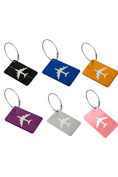 Axroad Mall Set 6 Etichete Bagaj, Axroad Mall, Cu eticheta pentru nume/adresa...