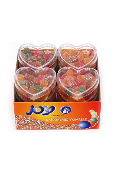 Joy Ζελεδάκια Καρδιές 30γρ. x 12 τεμάχια. ΦΡΟΥΤΑ