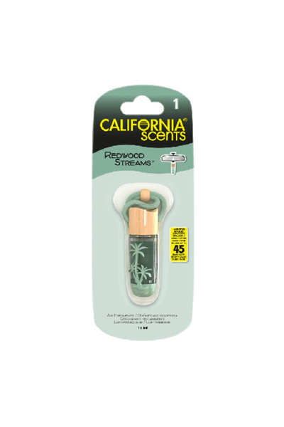 California Scents Κρεμαστό φιαλίδιο Redwood Streams άρωμα για το αυτοκίνητο 5 ml