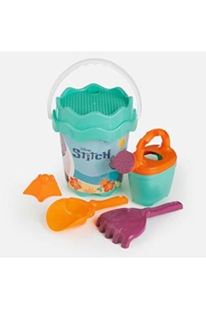BAMI NETWORK Galetusa plaja Stitch cu 4 accesorii pentru copii