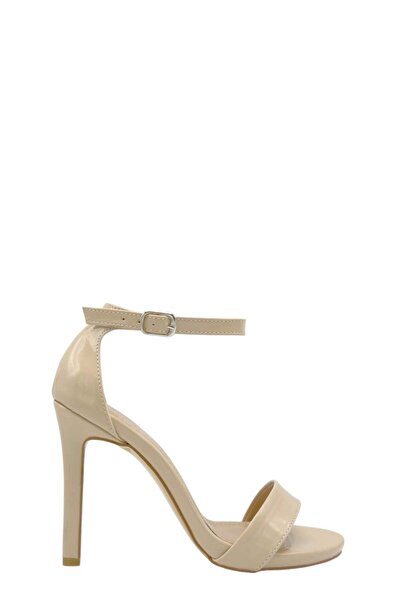 Moulin Shoes Ten Patent Leather Single Strap Heeled Women's Shoes