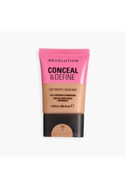 Makeup Revolution London Makeup Conceal & Define Soft Matte Tube Foundation -...