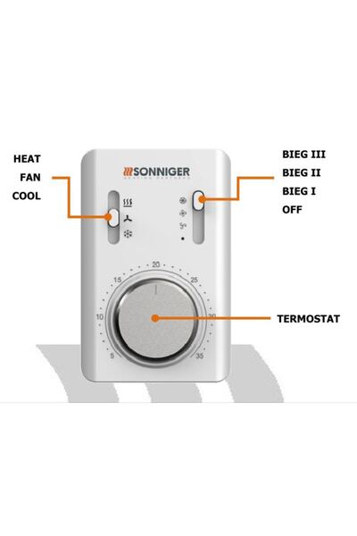 NO BRAND Sonniger COMFORT regulator controler de viteză termostat încălzitor ...