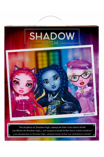 Rainbow High UMBRĂ ÎNALTĂ LALKA OLIVER OCEAN + ACCESORII SUPLIMENTARE SUPORT