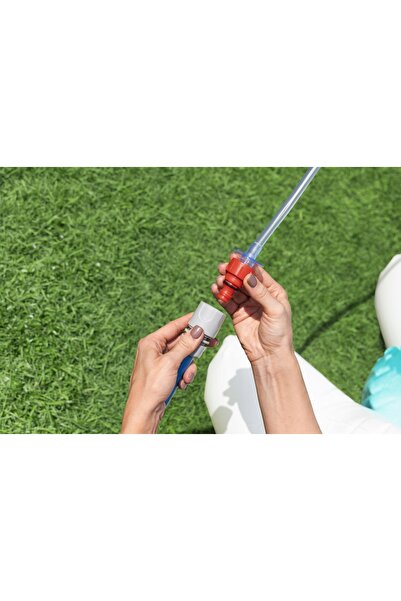 BESTWAY 52732 Perdea de apă gonflabilă Sperietoare Curcubeu de grădină 221x71...