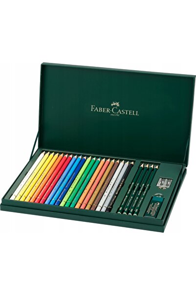 NO BRAND FABER-CASTELL Kredki Polychromos 20 culori +accesorii creion radieră...