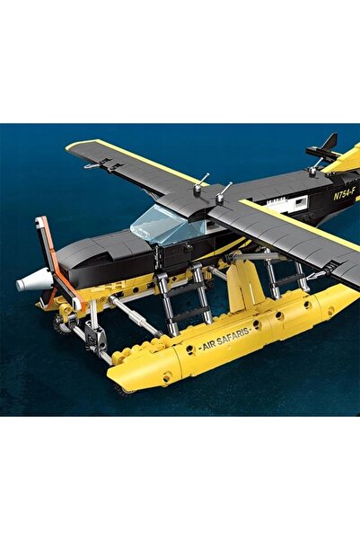Ramiz Cuburi de construcție pentru copii AVION CESSNA 208 739 el. puzzle