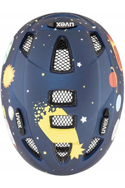 Uvex Kid 2 CC albastru închis Rocket mat 46-52 cm cască de ciclism pentru copii