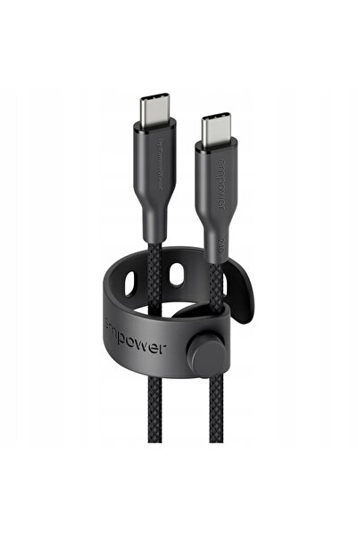 NO BRAND Cablu de încărcare rapidă PanzerGlass USB-C la USB-C de 240W, 1.2m, PD