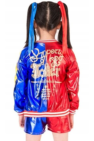 NO BRAND Costum Harley Quinn Joker 146/152 Mărimea XL pentru copii