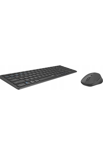 NO BRAND Tastatură și mouse wireless rapoo 9700M AZERTY Franceză
