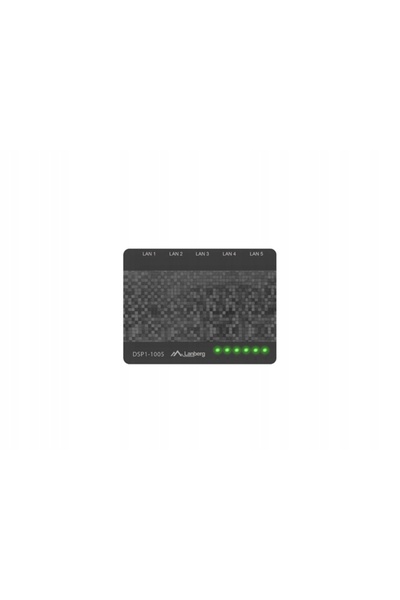 Lanberg Switch negestionat DSP1-1005 cu 5 porturi 1000Mb/s de birou