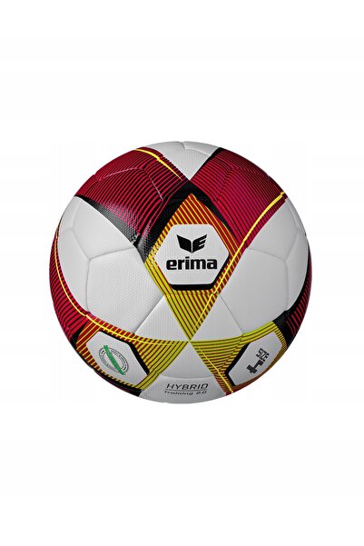 erima Minge de fotbal Hibrid Training 2.0 roșu/lime mărimea 4