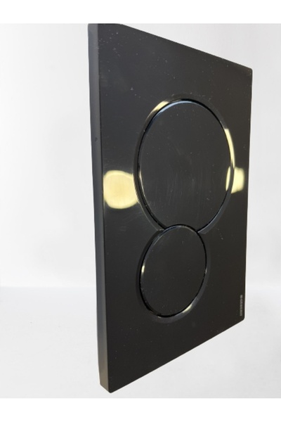 Geberit Buton de spălare pentru toaletă Sigma 01 negru lucios