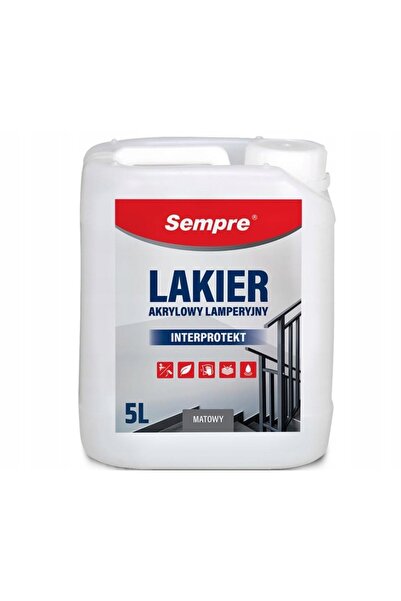Sempre LAMPERYJNY VOPSEA ACRILICĂ PENTRU PERETI 5L MATĂ