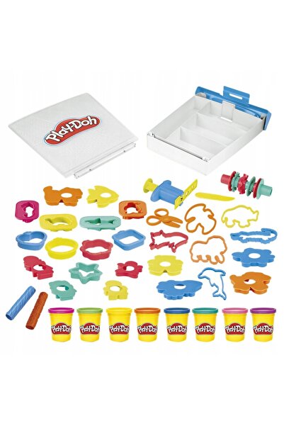 Hasbro SET PLAY-DOH 8 CUTII 35 ACCESORII ȘI UNELTE CUTIE 907G
