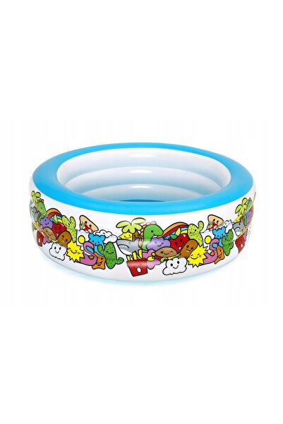 BESTWAY Piscină gonflabilă colorată pentru copii 152x51 cm, pentru baie uscată