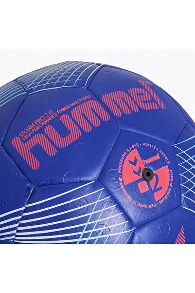 hummel Minge de handbal Storm Pro 2.0 HB albastru/roșu mărimea 3
