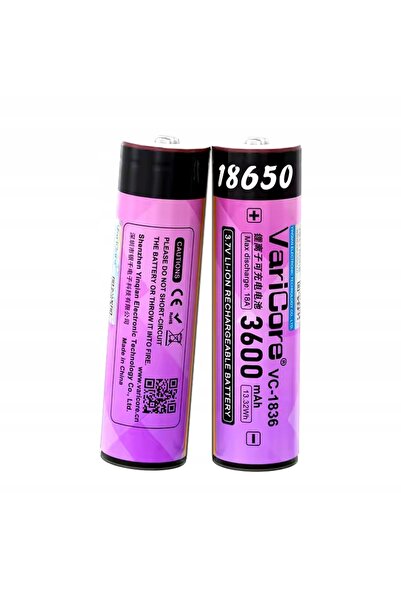 VariCore Baterie VC-1836 Plus 18650 Li-ion 3.7V 3600mAh 4 buc