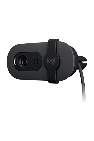 logitech Cameră web Brio 105 FHD cu microfon negru