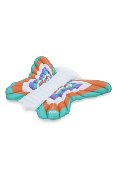 BESTWAY Saltea gonflabilă mare de plajă pentru înot MOTYL 193x176cm