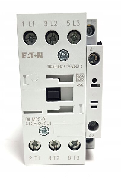 Eaton Contactor DILM 25-01 11kW, bobină 230V AC, 1NC 277164