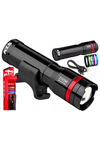 KELLYS BIKES Lampă frontală pentru bicicletă Kellys Zoomer USB 270 Lm