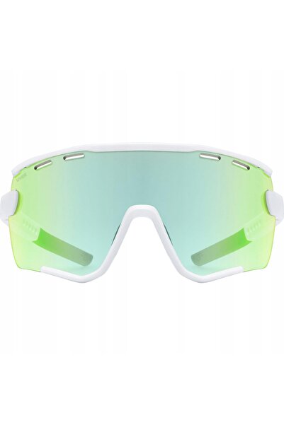 Uvex Sportstyle 236 Set ochelari de soare albi mat/verzi oglindă