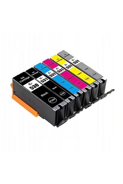 NO BRAND 6x Cartușe de cerneală reîncărcabile pentru Canon PGI-530XL CLI-531X...