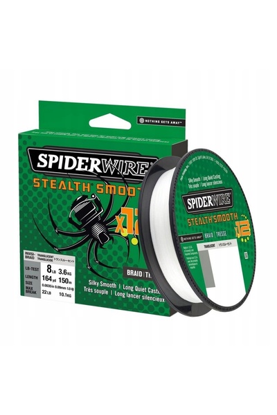 Spiderwire Ul.Cast Fir de pescuit Spiderwire SS12 transparent, 0,07 mm, 150 m