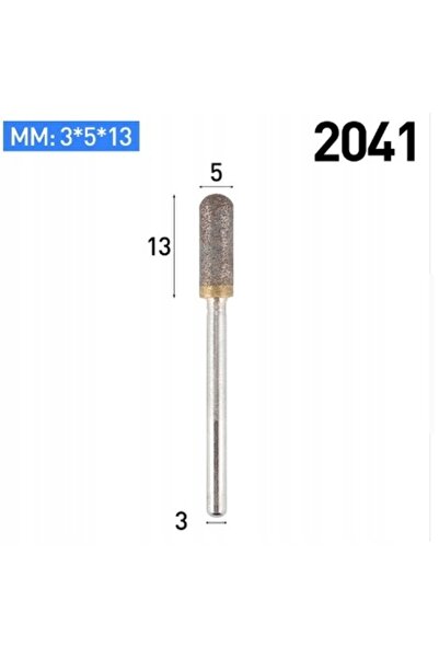 NO BRAND Freză 5mm 13mm, prindere 3mm, carbură de piatră 2041