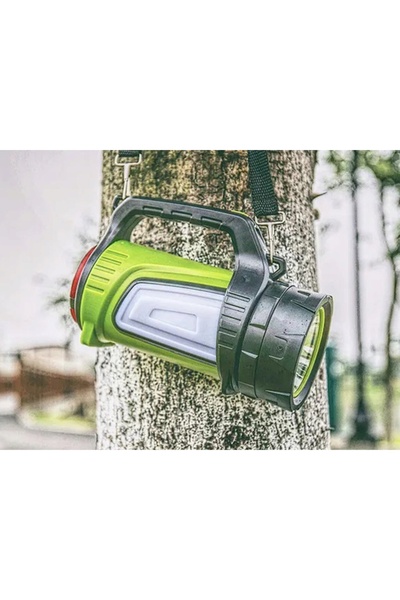 NO BRAND Lanternă puternică cu reflector, zoomabilă, reîncărcabilă, LED, powe...